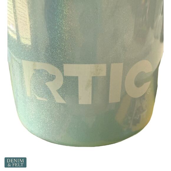 RTIC 40oz Road Trip Tumbler Ceramic Lined Sky Blue Insulated Mug with Handle NEW - Picture 6 of 10